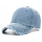 Baseball Cap Adjustable Casual Outdoor Fashion Hat Unisex Sky Blue Cap