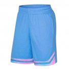 Men Basketball Shorts Breathable Quick-dry Shorts Blue