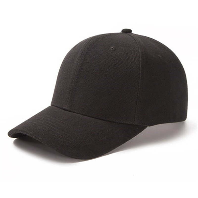 Unisex Cap Casual Baseball Cap Adjustable Black Cap