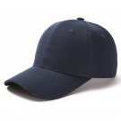 Unisex Cap Casual Baseball Cap Adjustable Navy Blue Cap