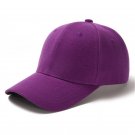 Unisex Cap Casual Baseball Cap Adjustable Dark Purple Cap