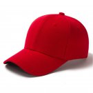 Unisex Cap Casual Baseball Cap Adjustable Red Cap