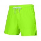 Summer Ice Silk Quick Drying Thin Breathable Sports Shorts Green