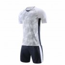 Adult Soccer Jersey Training Sets Quick Dry Kids Soccer Sets White