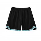 Summer Basketball Shorts Quick Dry Breathable Running Sports Loose Shorts black