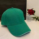 Unisex Cap Casual Baseball Cap Adjustable Hats Women Men Dark Green Cap