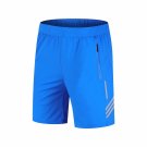 Sports Shorts Men Casual Loose Training Ice Silk Blue Basketball Shorts