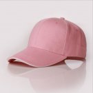 Fashion Baseball Cap Solid Color Casual Unisex Adjustable Pink Cap