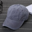 Casual Cap Baseball Cap Unisex Casual Adjustable Cap Outdoor Hat Gray