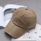 Casual Cap Baseball Cap Unisex Casual Adjustable Cap Outdoor Hat Khaki