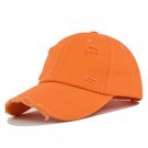 Baseball Cap Men Women Unisex Cap Fashion Summer Orange Cap