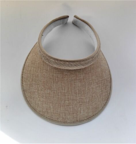 Womne Summer Breathable Sun Cap Adjustable Beach Trip Cap Khaki