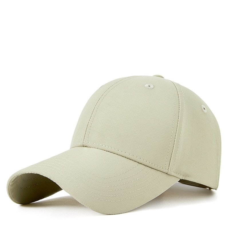 Summer Outdoor Baseball Cap Sports Sun Cap Men Women Khaki Cap