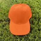 Adjustable Shade Outdoor Unisex Sun Shading Cap Men Orange Baseball Cap