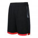 Men Basketball Shorts Summer Leisure Man Training Running Shorts Black
