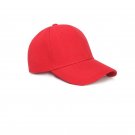 Men Women Sun Visor Baseball Cap Outdoor Sun Hat Adjustable Sports Cap red