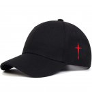 Unisex Baseball Cap Outdoor Adjustable Casual Hat Sunscreen Hat Black Green