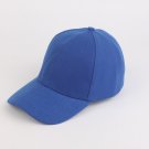 Unisex Hat Sun Visor Hat Outdoor Baseball Cap Fashion Adjustable Blue Cap