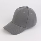 Unisex Hat Sun Visor Hat Outdoor Baseball Cap Fashion Adjustable Grey Cap