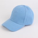 Unisex Hat Sun Visor Hat Outdoor Baseball Cap Fashion Adjustable Light blue Cap
