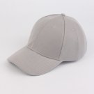 Unisex Hat Sun Visor Hat Outdoor Baseball Cap Fashion Adjustable light gray Cap