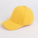 Unisex Hat Sun Visor Hat Outdoor Baseball Cap Fashion Adjustable Yellow Cap