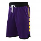 Men Breathable Basketball shorts Sport Running Soccer Training Shorts Purple