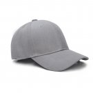 Unisex Baseball Cap Cotton Cap Casual Outdoor Adjustable grey Cap