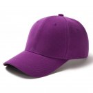 Baseball Cap Men Women Cap Summer Hat Adjustable Purple Cap