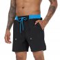 Men Swim Trunks Quick Dry Men Black Shorts