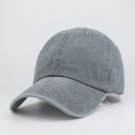 Summer Baseball Cap Women Men Fashion Adjustable Gray Cap