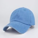 Summer Baseball Cap Women Men Fashion Adjustable Light blue Cap