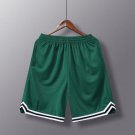 Men Basketball Shorts Unisex Running Sports Breathable Quick Dry Green Shorts
