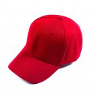 Men Women Sports Baseball Cap Adjustable Red Cap