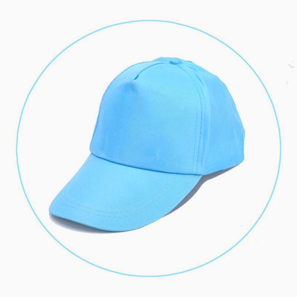 Fashion Unisex Adjustable Baseball Cap Sport Casual Outdoor Hat Sky Blue