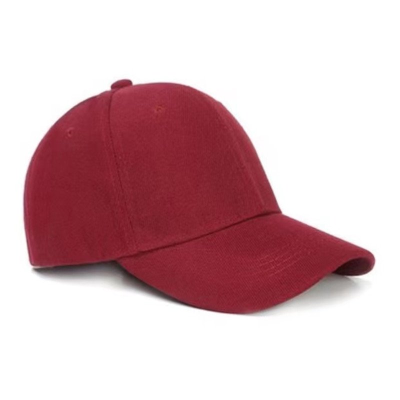 Baseball Cap Men Adjustable Summer Sun Visor Cap Unisex Cap Red