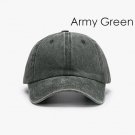 Baseball Cap Men Women Fashion Outdoors Casual Sun Cap Unisex army green Cap
