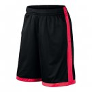 Basketball Sports Shorts Training Loose Quick Drying Running Black Red Shorts