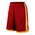 Basketball Sports Shorts Training Loose Quick Drying Running Red Yellow Shorts