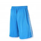 Breathable Sports Men Basketball Shorts Loose Beach sky blue Shorts