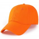 Baseball Cap Sport Sun Hat Men Women Orange red Cap