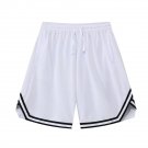 Basketball Shorts Men Gradient Color Outdoor Sports Breathable White Shorts