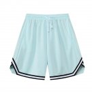 Basketball Shorts Men Gradient Color Outdoor Sports Breathable Blue Shorts