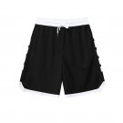 Basketball Shorts Breathable Running Shorts Outdoor Sports Loose black Shorts