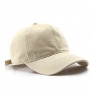 Man Baseball Hats Summer Outdoors Sun Hat Sport Unisex Beige Cap