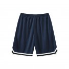 Summer Basketball Shorts Breathable Running Sports Loose Training dark blue Shorts