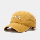 Men Women Baseball Cap Fashion Sports Adjustable yellow Cap