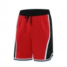 Summer Beach Basketball Shorts Running Man Red Shorts