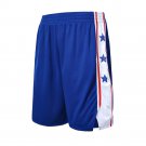 Basketball Shorts Men Quick-dry Summer Blue White Shorts