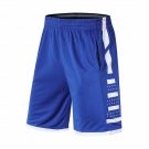 Basketball Shorts Breathable Running Shorts Outdoor Sports Blue Shorts